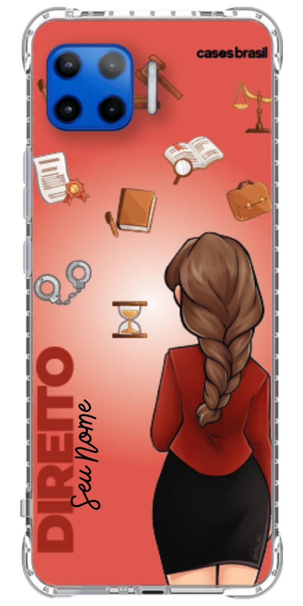 Capinha para celular Direito - Boneca Profissão Com Fundo