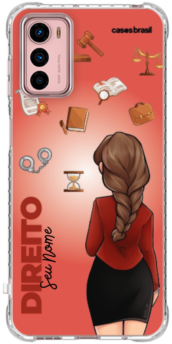 Capinha para celular Direito - Boneca Profissão Com Fundo