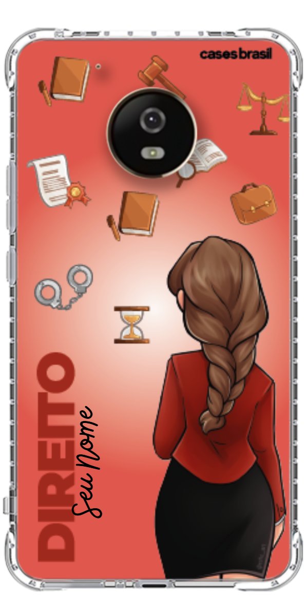 Capinha para celular Direito - Boneca Profissão Com Fundo