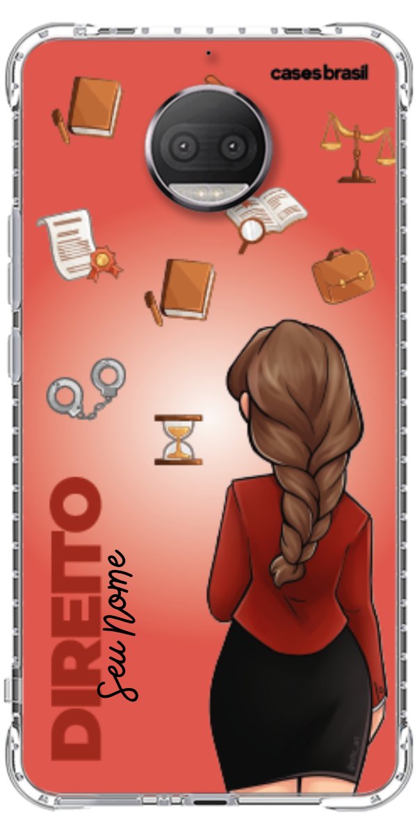 Capinha para celular Direito - Boneca Profissão Com Fundo