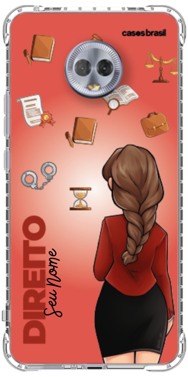 Capinha para celular Direito - Boneca Profissão Com Fundo