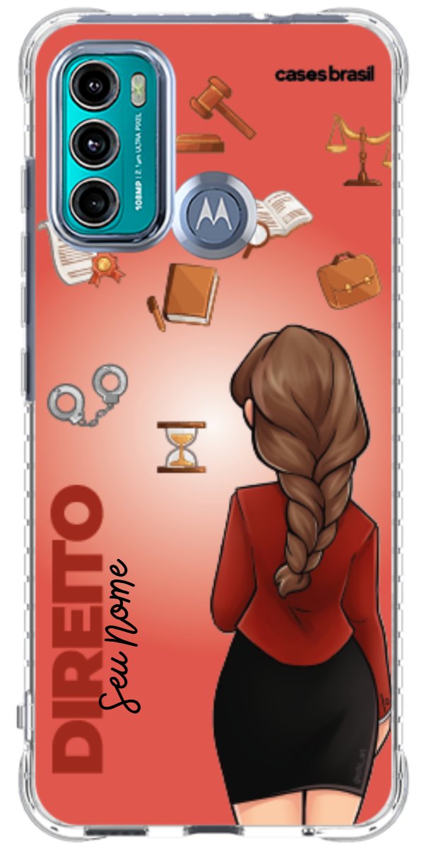 Capinha para celular Direito - Boneca Profissão Com Fundo