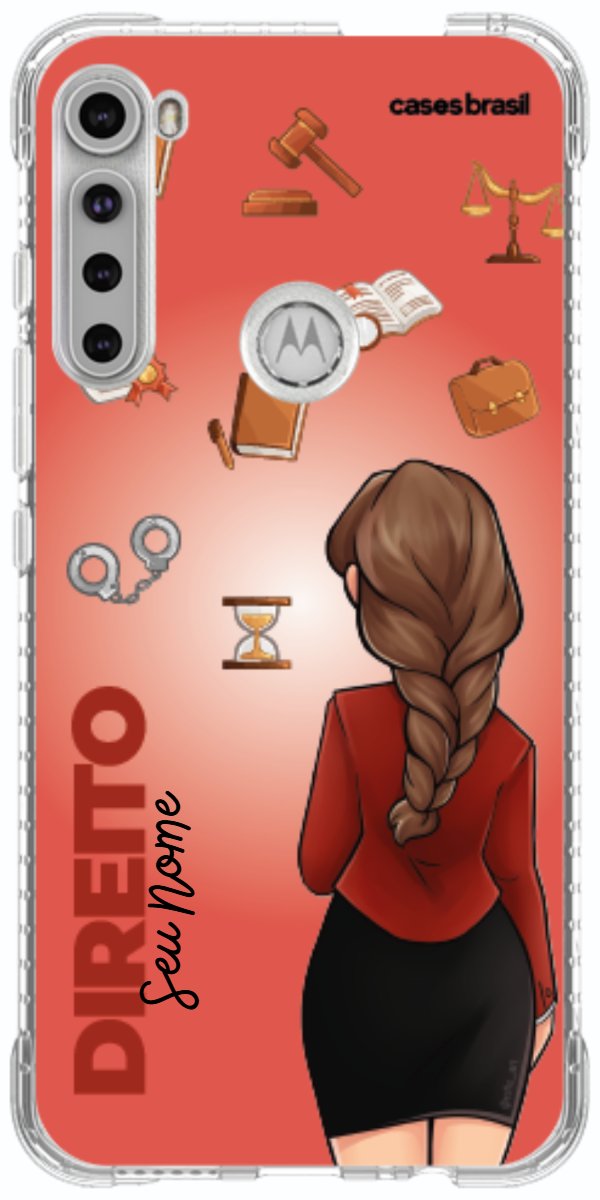 Capinha para celular Direito - Boneca Profissão Com Fundo