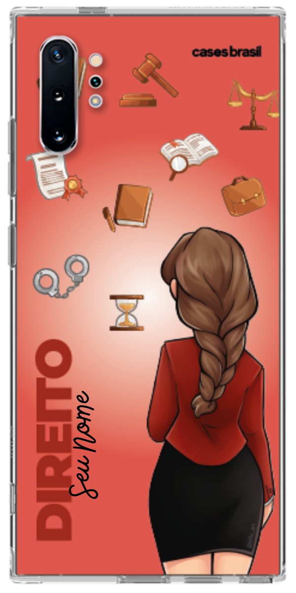 Capinha para celular Direito - Boneca Profissão Com Fundo