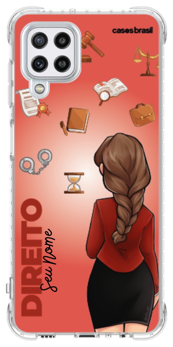 Capinha para celular Direito - Boneca Profissão Com Fundo
