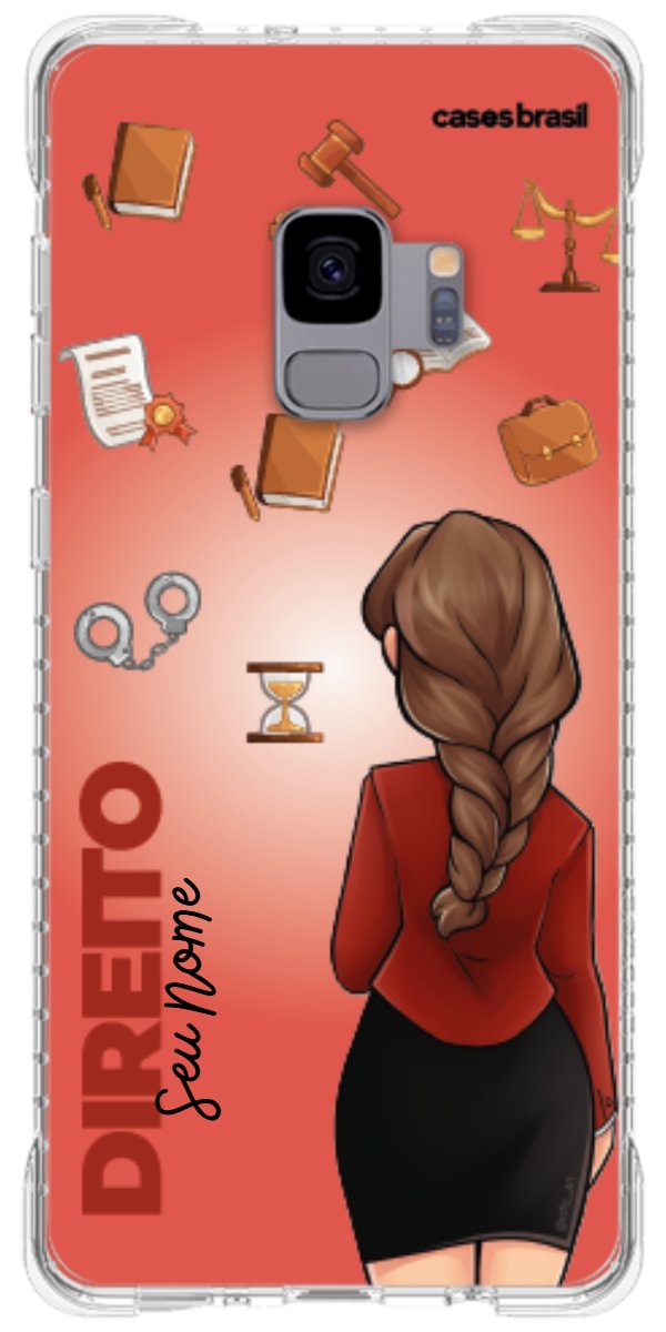 Capinha para celular Direito - Boneca Profissão Com Fundo