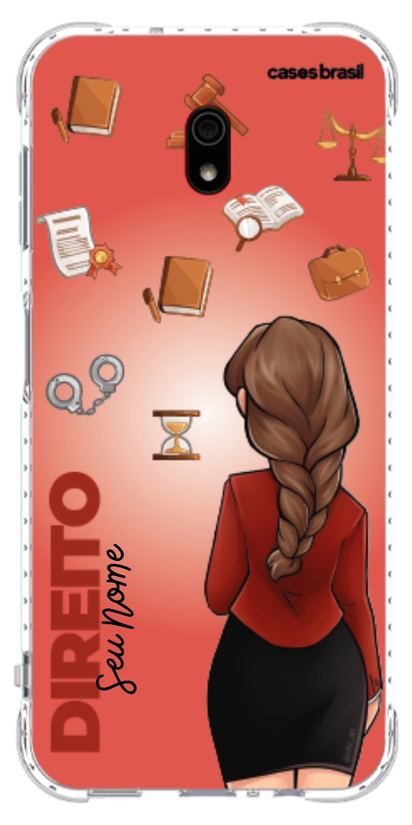 Capinha para celular Direito - Boneca Profissão Com Fundo