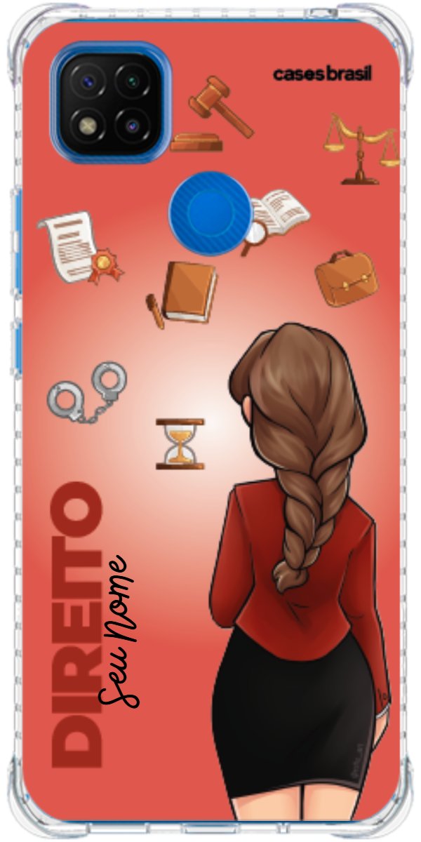 Capinha para celular Direito - Boneca Profissão Com Fundo