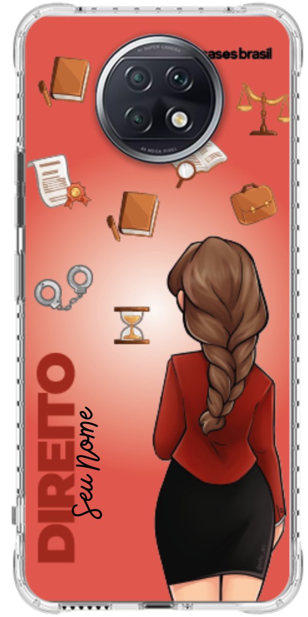 Capinha para celular Direito - Boneca Profissão Com Fundo