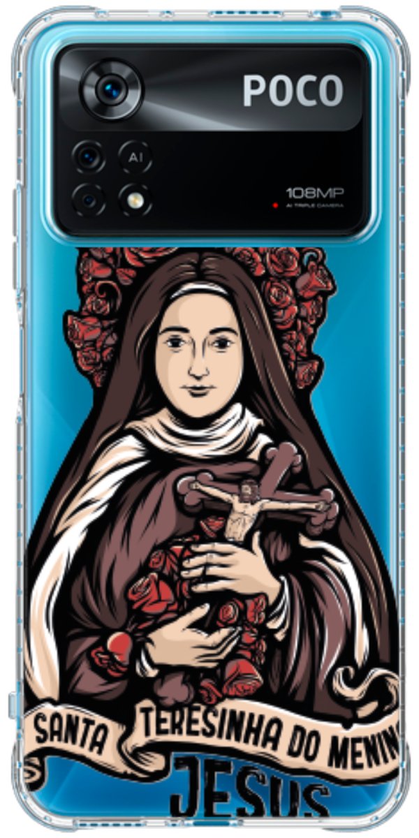 Capinha Para Celular Santa Teresinha