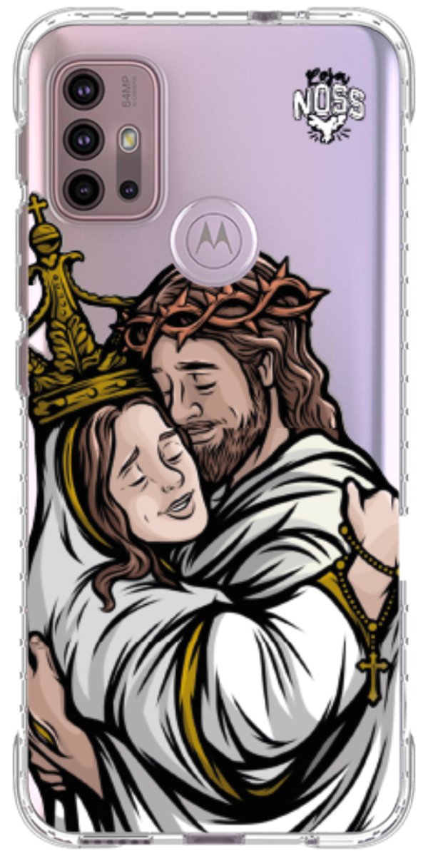 Capinha Para Celular Tudo com Jesus Nada sem Maria