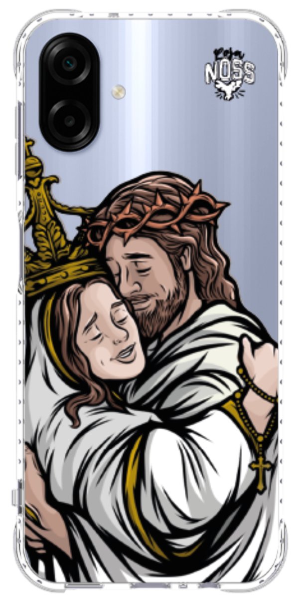 Capinha Para Celular Tudo com Jesus Nada sem Maria