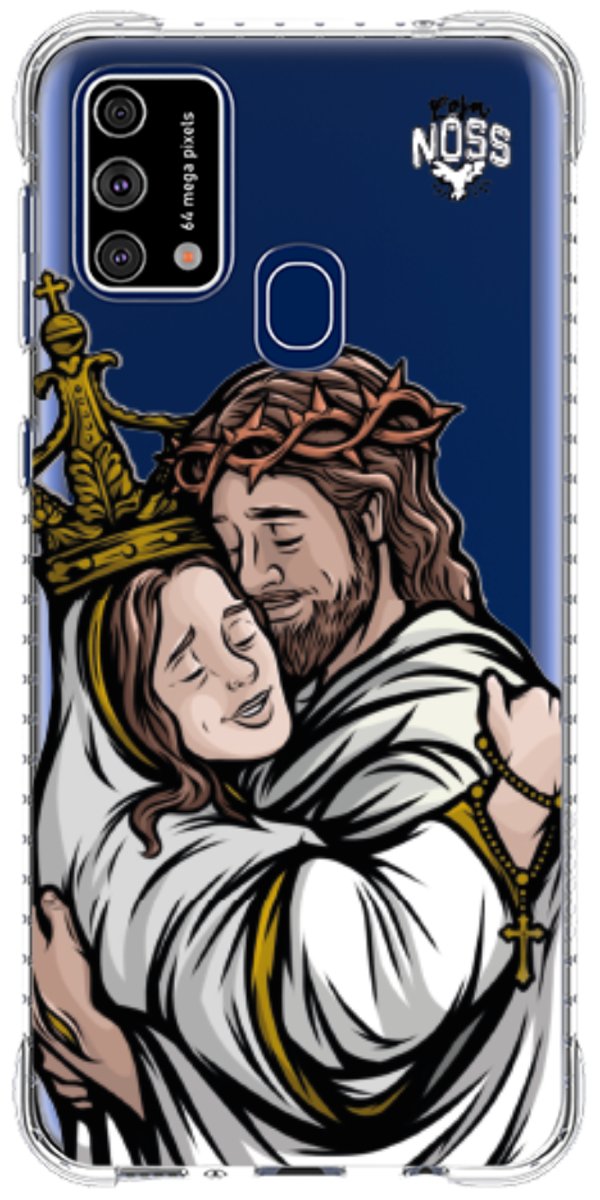 Capinha Para Celular Tudo com Jesus Nada sem Maria