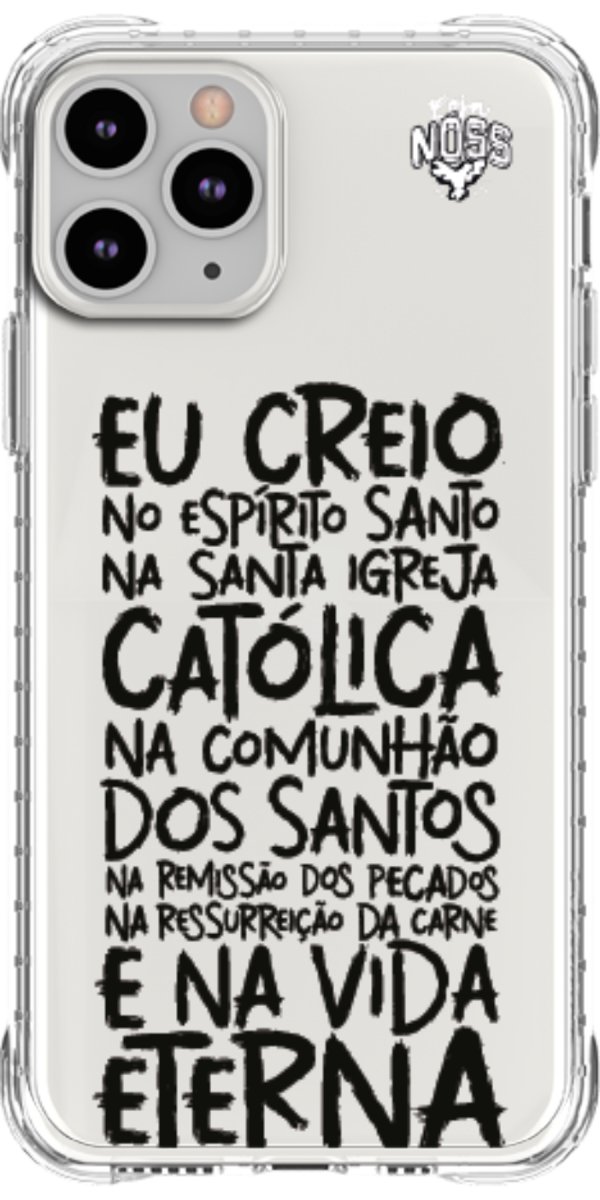 Capinha Para Celular Oração eu Creio