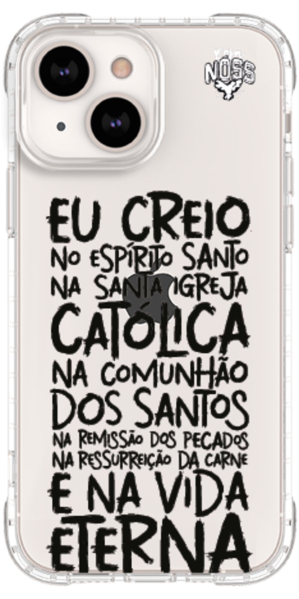 Capinha Para Celular Oração eu Creio