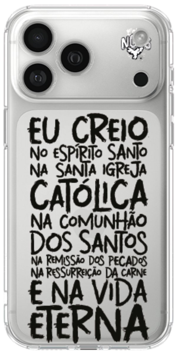 Capinha Para Celular Oração eu Creio