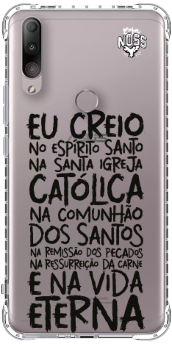 Capinha Para Celular Oração eu Creio