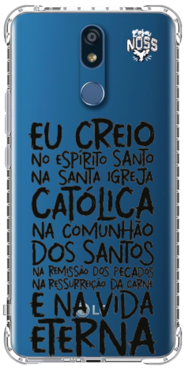Capinha Para Celular Oração eu Creio