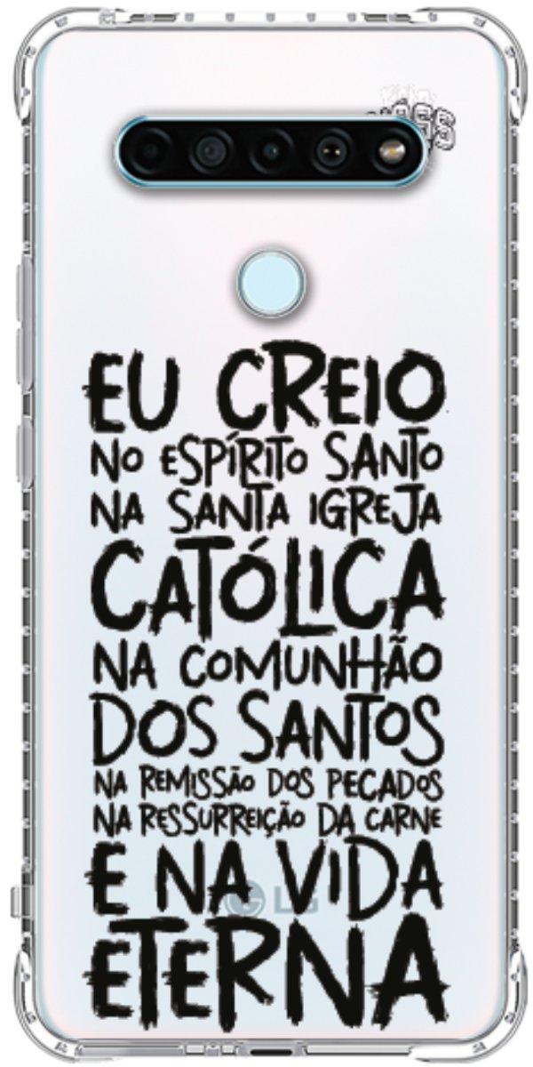 Capinha Para Celular Oração eu Creio