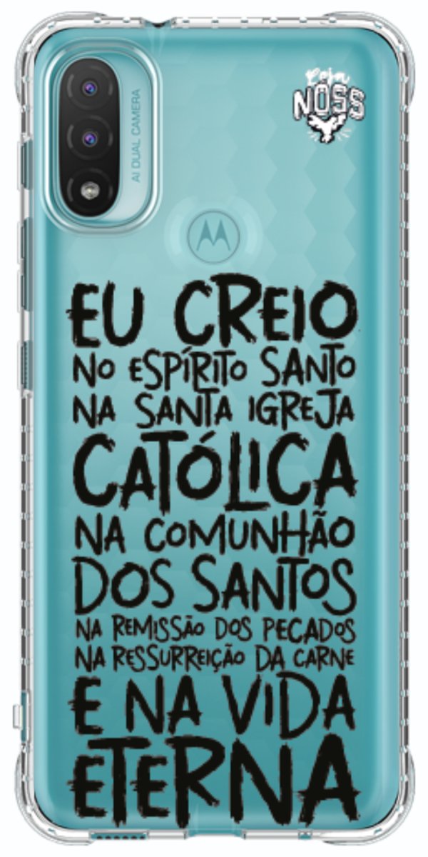Capinha Para Celular Oração eu Creio
