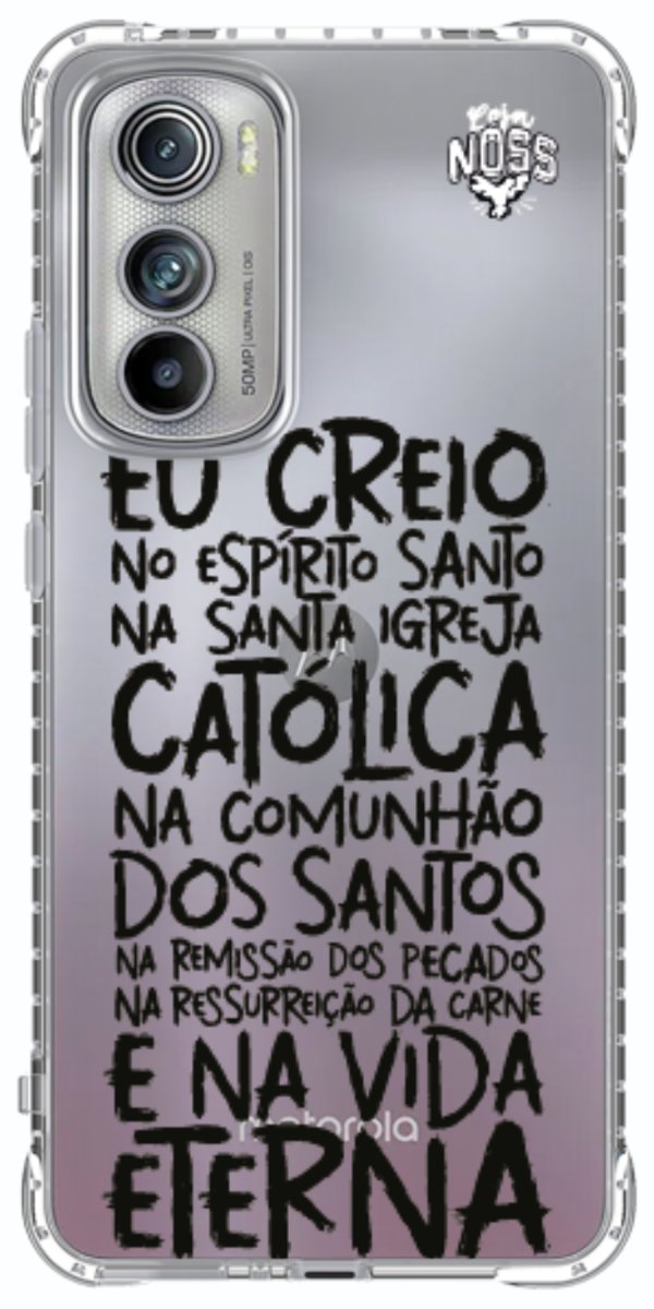 Capinha Para Celular Oração eu Creio
