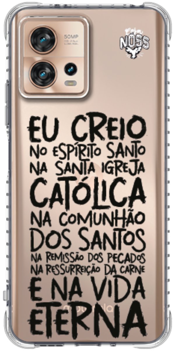Capinha Para Celular Oração eu Creio