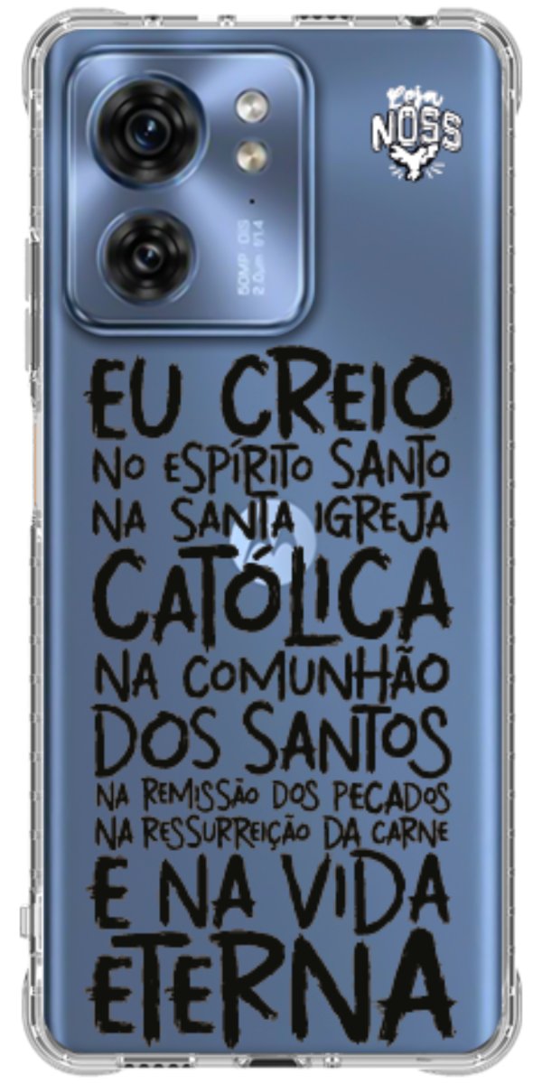 Capinha Para Celular Oração eu Creio