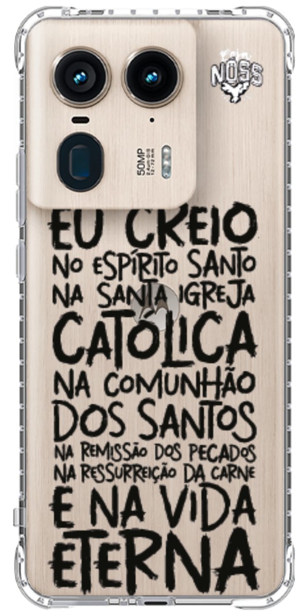 Capinha Para Celular Oração eu Creio