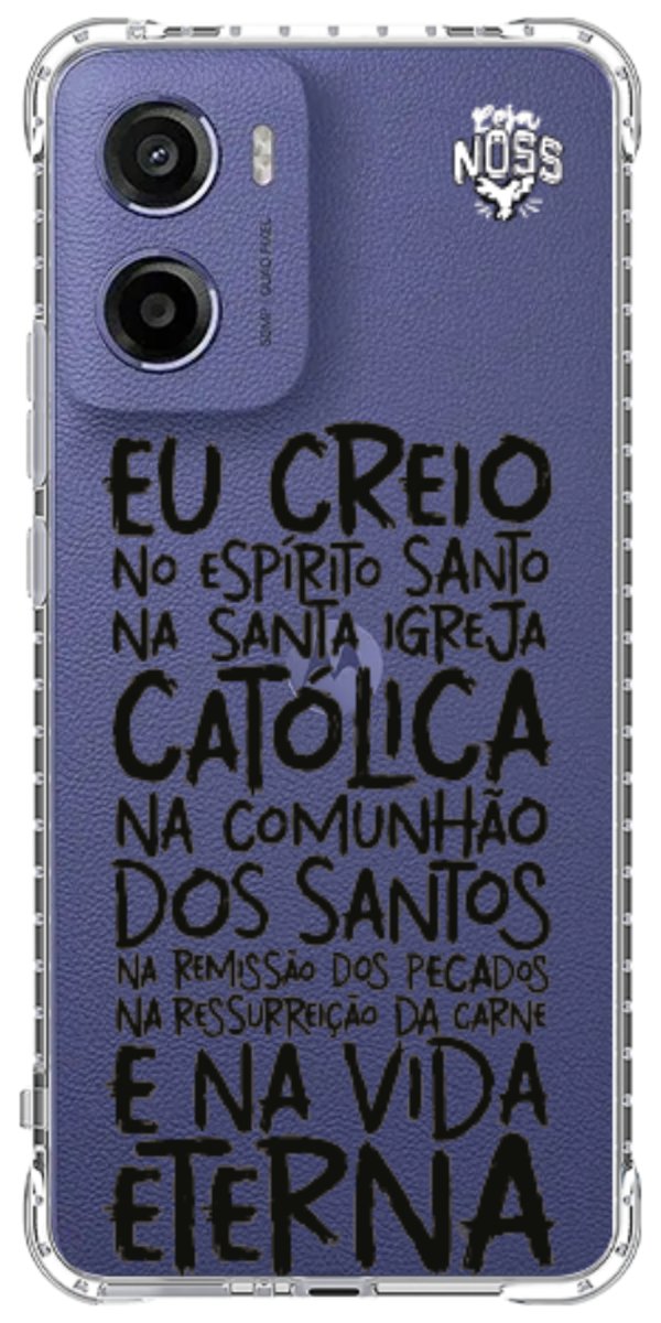 Capinha Para Celular Oração eu Creio