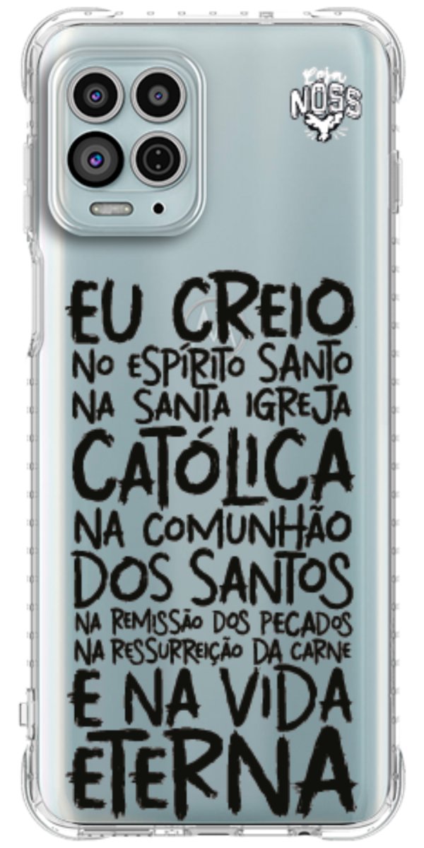 Capinha Para Celular Oração eu Creio