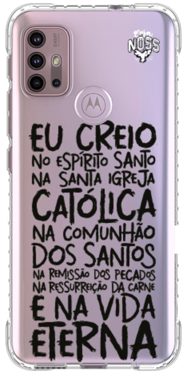 Capinha Para Celular Oração eu Creio