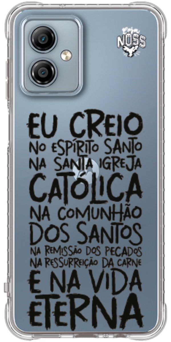 Capinha Para Celular Oração eu Creio
