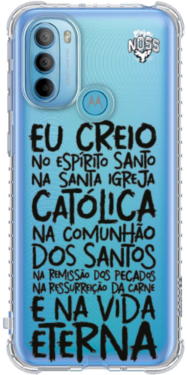 Capinha Para Celular Oração eu Creio