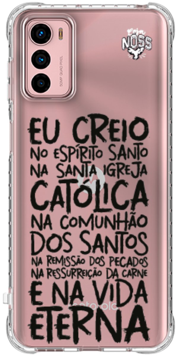 Capinha Para Celular Oração eu Creio