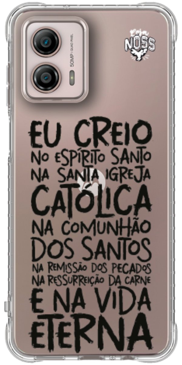 Capinha Para Celular Oração eu Creio