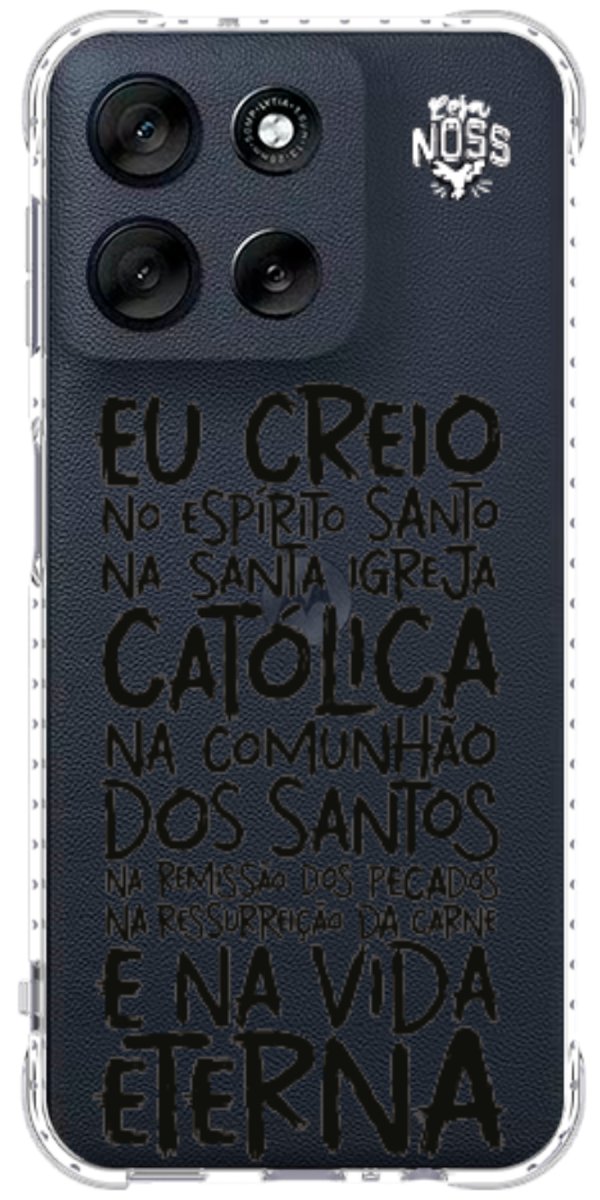 Capinha Para Celular Oração eu Creio