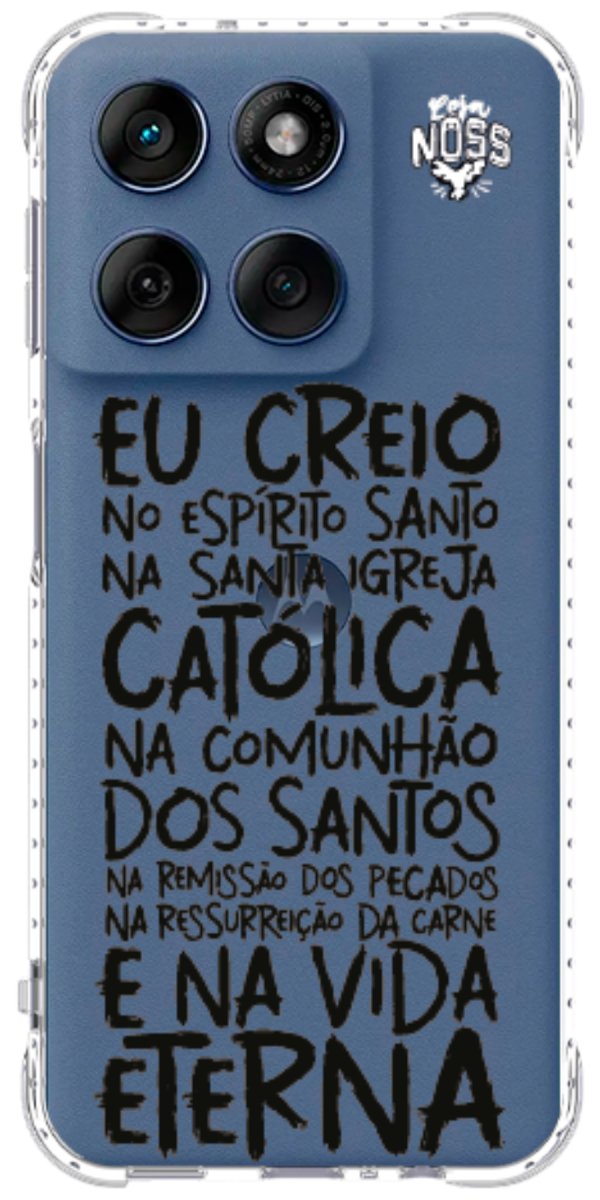 Capinha Para Celular Oração eu Creio