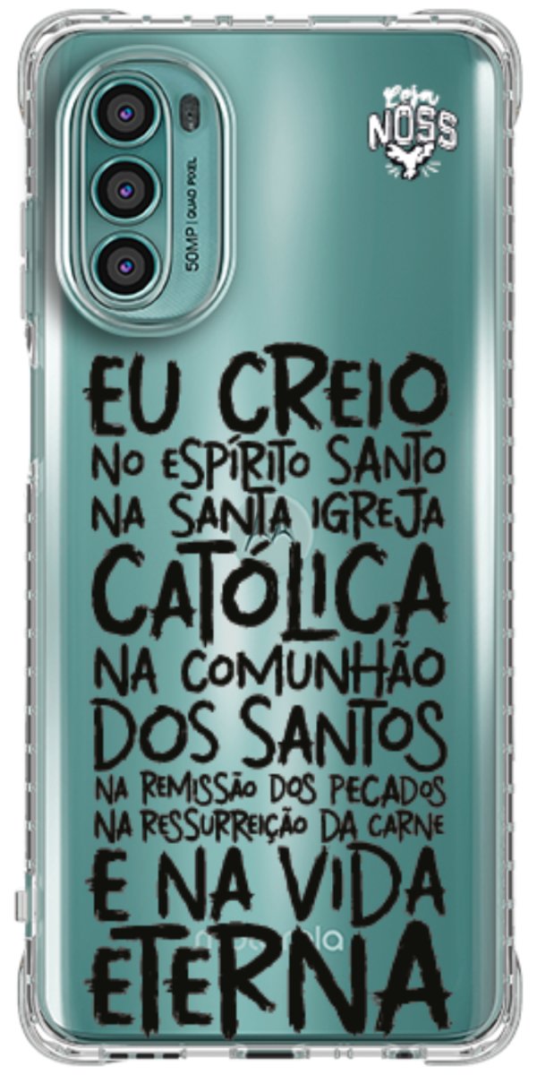 Capinha Para Celular Oração eu Creio