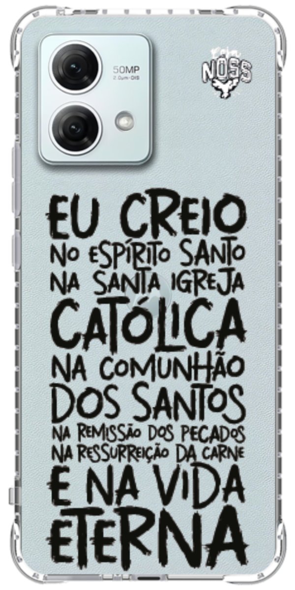 Capinha Para Celular Oração eu Creio