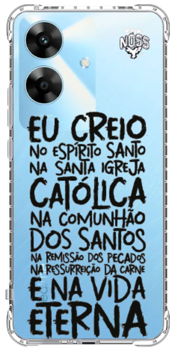 Capinha Para Celular Oração eu Creio