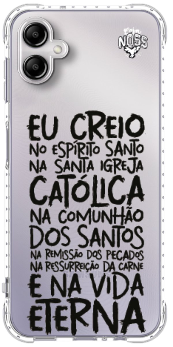 Capinha Para Celular Oração eu Creio