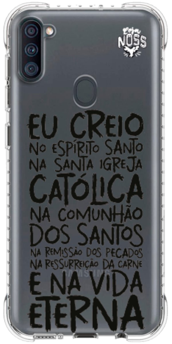 Capinha Para Celular Oração eu Creio