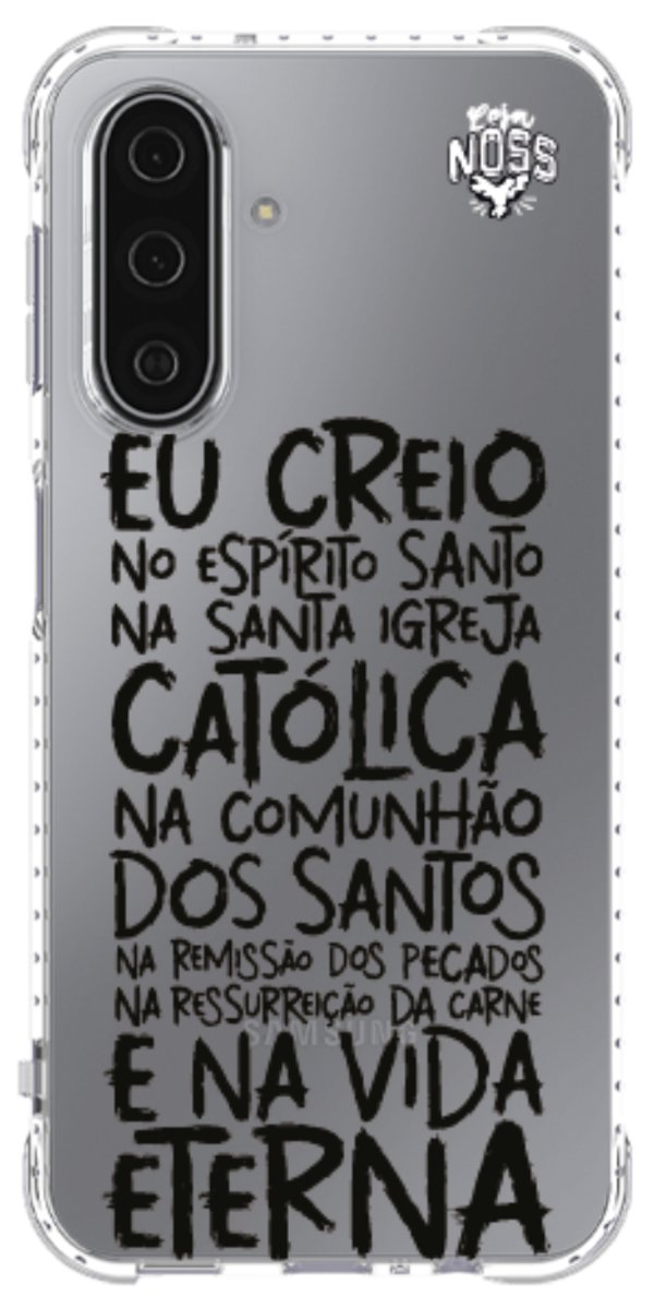 Capinha Para Celular Oração eu Creio