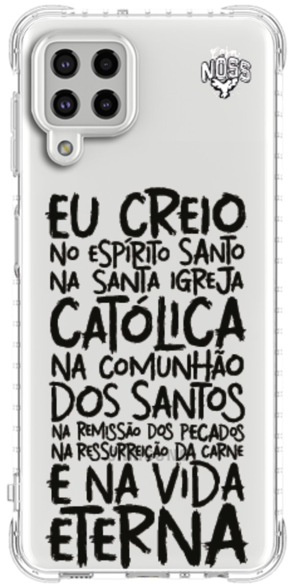 Capinha Para Celular Oração eu Creio