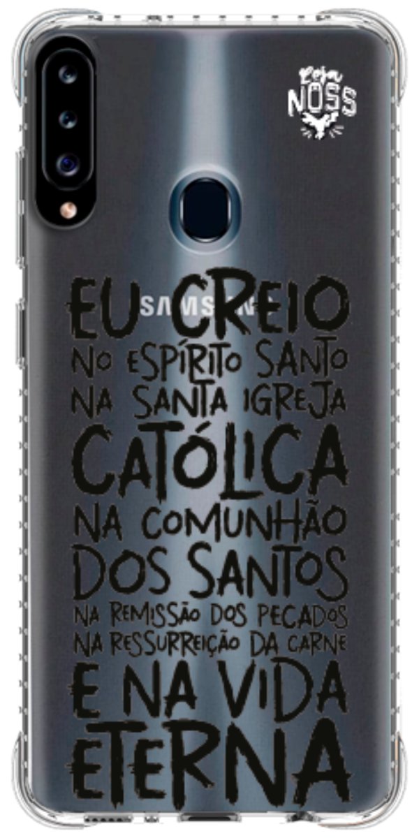 Capinha Para Celular Oração eu Creio