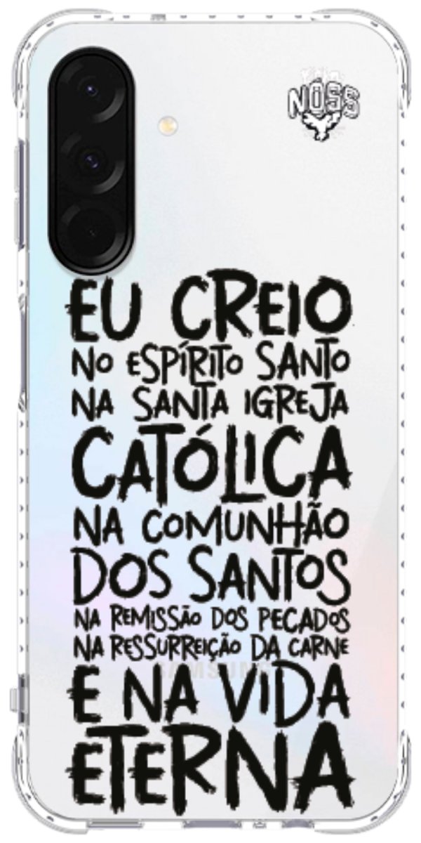 Capinha Para Celular Oração eu Creio