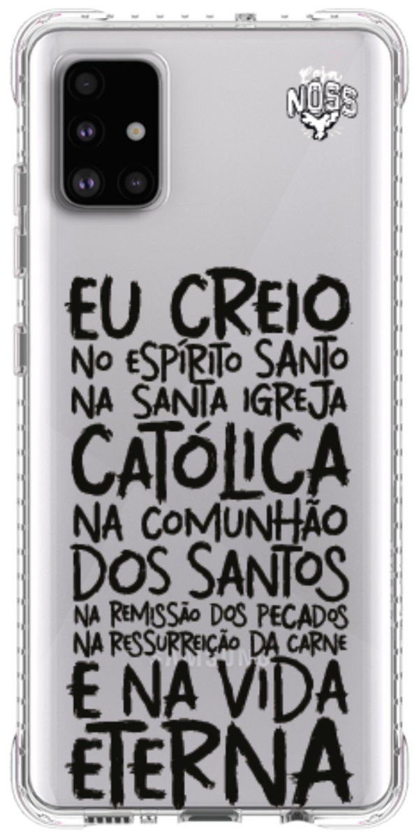 Capinha Para Celular Oração eu Creio