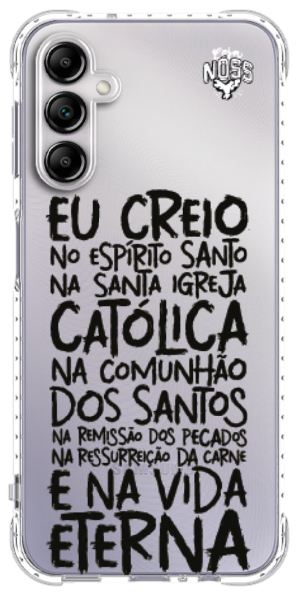 Capinha Para Celular Oração eu Creio