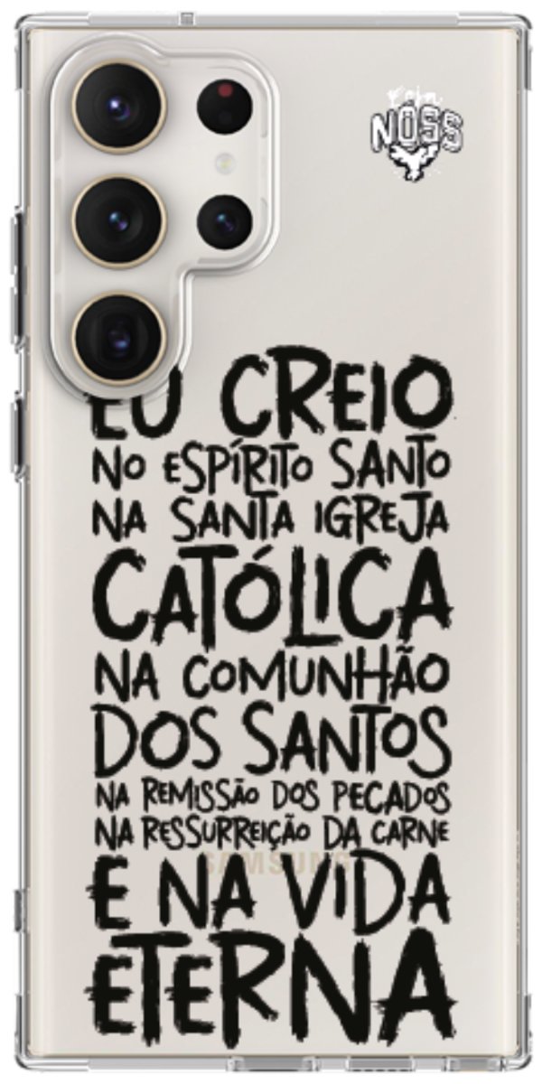 Capinha Para Celular Oração eu Creio