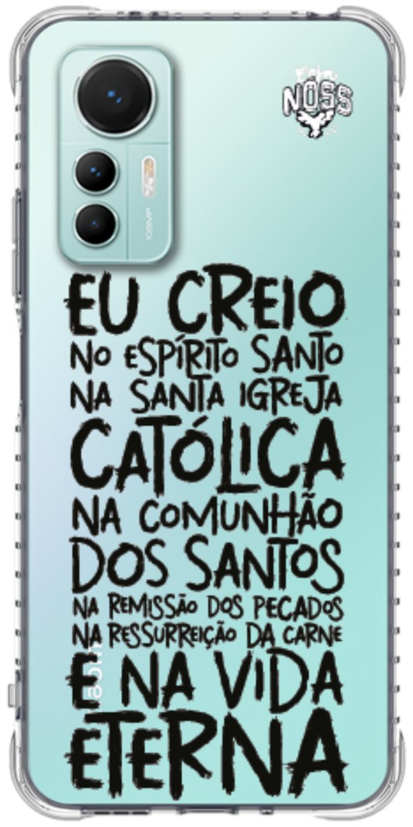 Capinha Para Celular Oração eu Creio